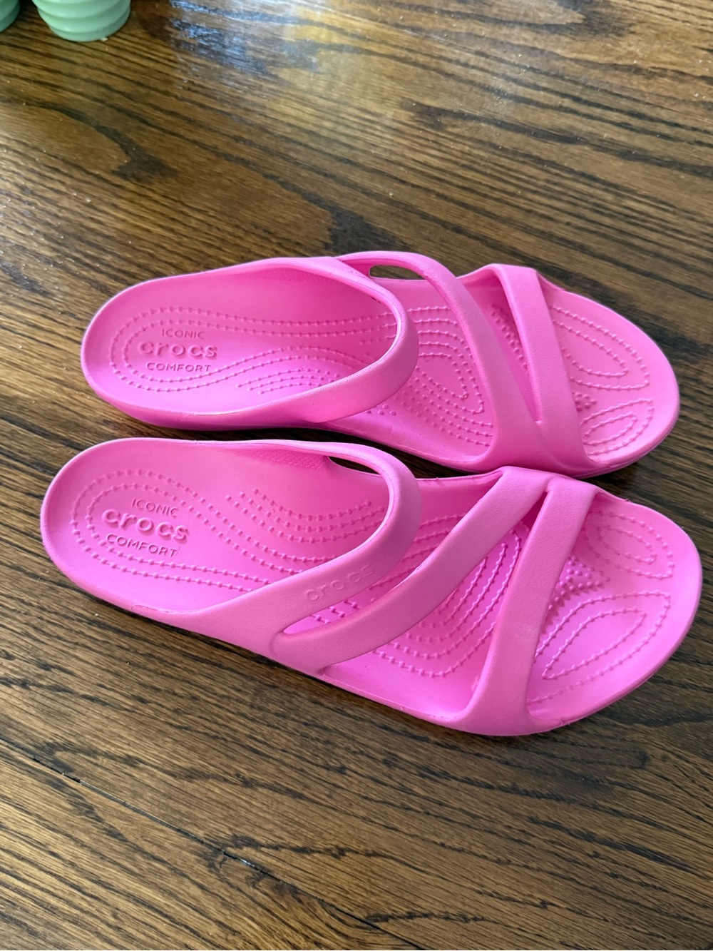 Women's crocs Kadee II Strappy Sandals pink size 7
